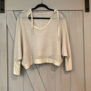 Cropped Hooded Sweater